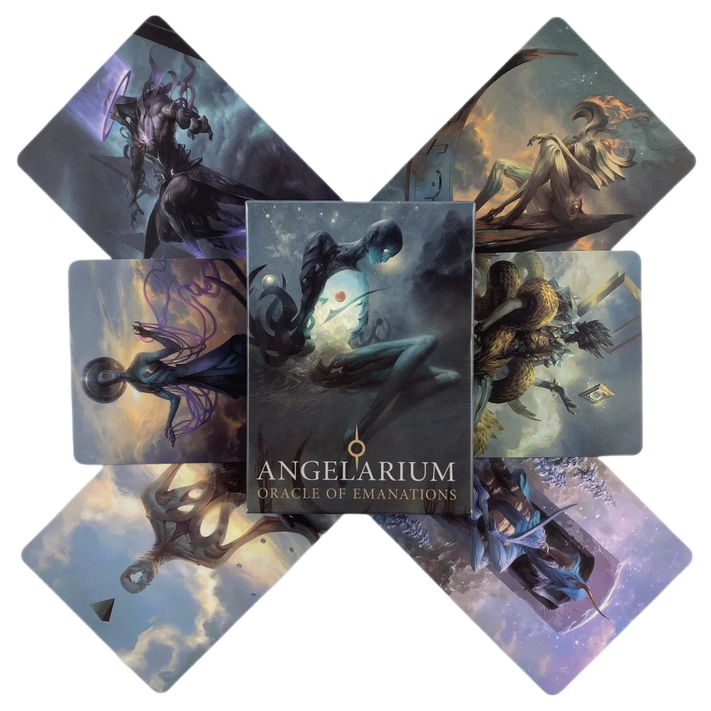 Angelarium Oracle OF Emanations Cards Divination Lenormand Leisure Party Table Game Fortune-telling Prophecy Tarot Board Deck
Angelarium Oracle OF Emanations Cards Divination Lenormand Leisure Party Table Game Fortune-telling Prophecy Tarot Board Deck