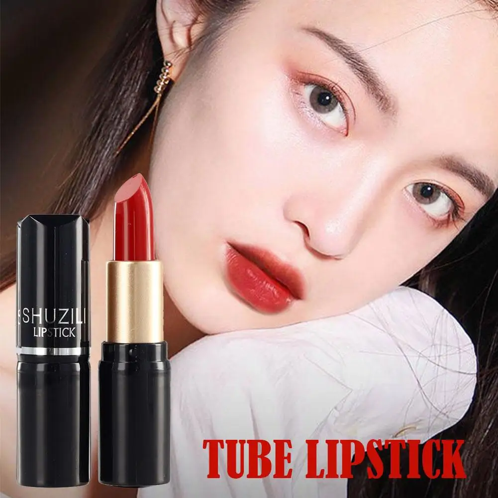 

Round Tube Lipstick Nourishing Moisturizing Delicate Lip Easy Makeup And Color Not Show To Fade Not Easy And To Lines Does B8R1