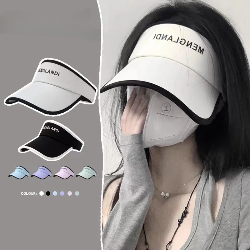 Long Brim Sunscreen Cap For Women Girl Anti-UV Sun Protection Bonnet Summer Run Sports Female Duck Tongue Hat Empty Top Visors
Long Brim Sunscreen Cap For Women Girl Anti-UV Sun Protection Bonnet Summer Run Sports Female Duck Tongue Hat Empty Top Visors