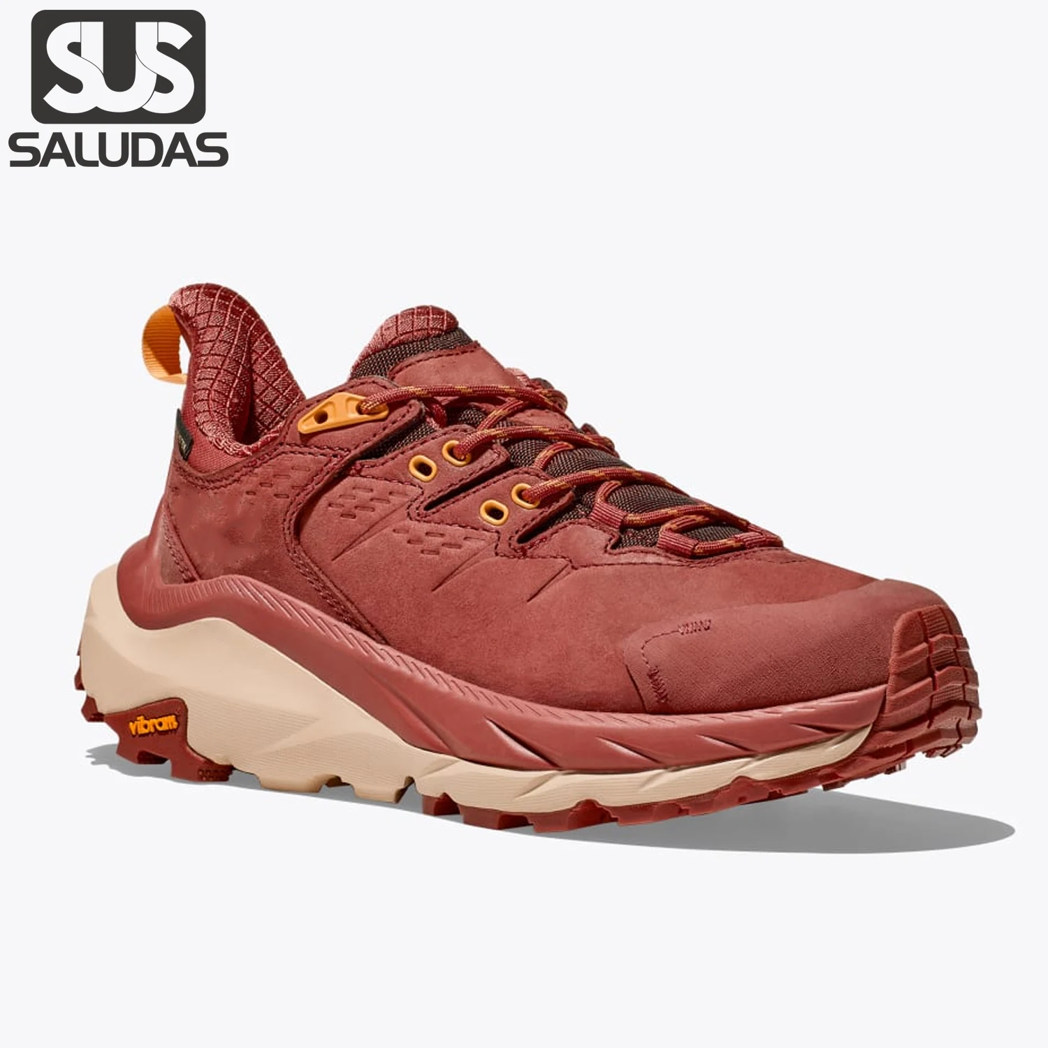 

SALUDAS Kaha 2 Low GTX Men Hiking Shoes Outdoor Waterproof Trekking Sneaker Men Non-slip Leather Breathable Trail Running Shoes