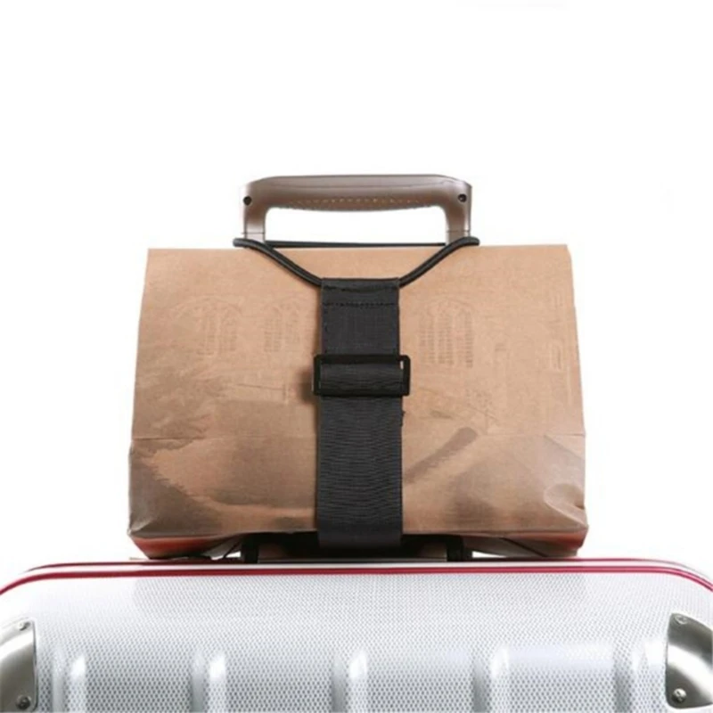 

Luggage Straps, Bag Bungees, Adjustable Suitcase Belt Portable Travel Straps Elastic Airport Travel Straps with Buckles