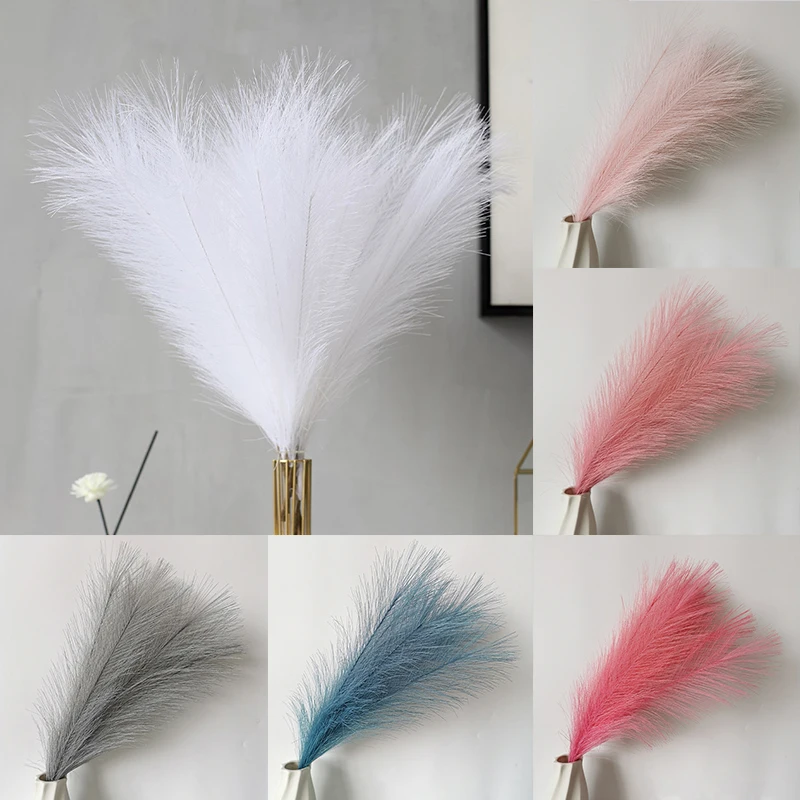 1pc Artificial Pampas Grass Bouquet For Home Bedroom Room Wedding Party Decoration Boho Fluffy Pampas Reed Fake Plant
1pc Artificial Pampas Grass Bouquet For Home Bedroom Room Wedding Party Decoration Boho Fluffy Pampas Reed Fake Plant