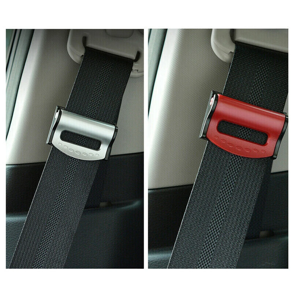 2x Car Safety Belt Strap Adjuster Clamp 6x4x1.7cm ABS Belt Stopper Buckle Clip Convenient Silver/Red/Blue/Black
2x Car Safety Belt Strap Adjuster Clamp 6x4x1.7cm ABS Belt Stopper Buckle Clip Convenient Silver/Red/Blue/Black