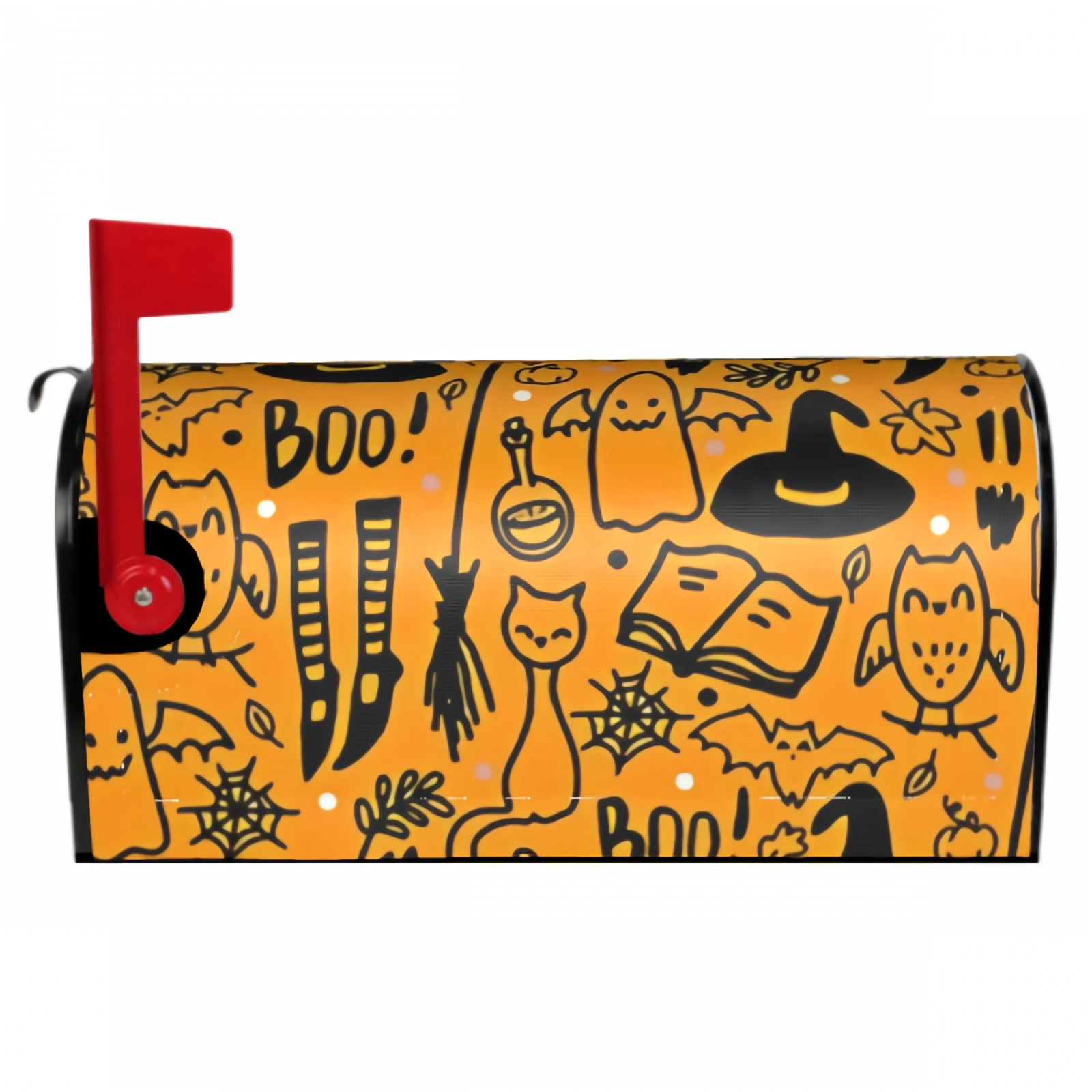 Halloween Mailbox Covers Magnetic Pumpkin Spider Death Decorative Mailboxes Wraps Post Letter Box Cover for Garden Yard Decor
Halloween Mailbox Covers Magnetic Pumpkin Spider Death Decorative Mailboxes Wraps Post Letter Box Cover for Garden Yard Decor