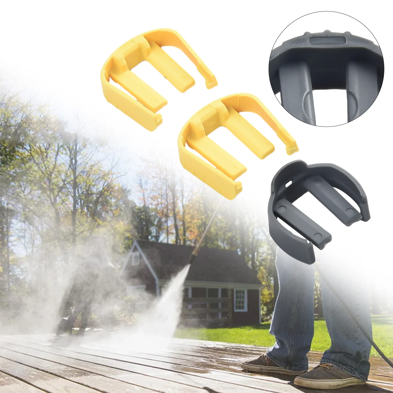 3 PCS C Clip For Karcher K2 K3 K7 Pressure Washer Trigger & Hose Clamp Replacement Quick Lock Connector C Clips Cleaner Parts
3 PCS C Clip For Karcher K2 K3 K7 Pressure Washer Trigger & Hose Clamp Replacement Quick Lock Connector C Clips Cleaner Parts