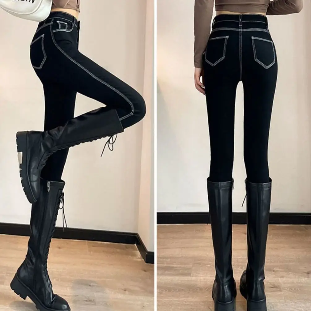 2023 High-rise Skinny Jeans for Women Autumn Winter Cotton Vintage Fashionable Pants Casual Trousers Streetwear Female H262
2023 High-rise Skinny Jeans for Women Autumn Winter Cotton Vintage Fashionable Pants Casual Trousers Streetwear Female H262