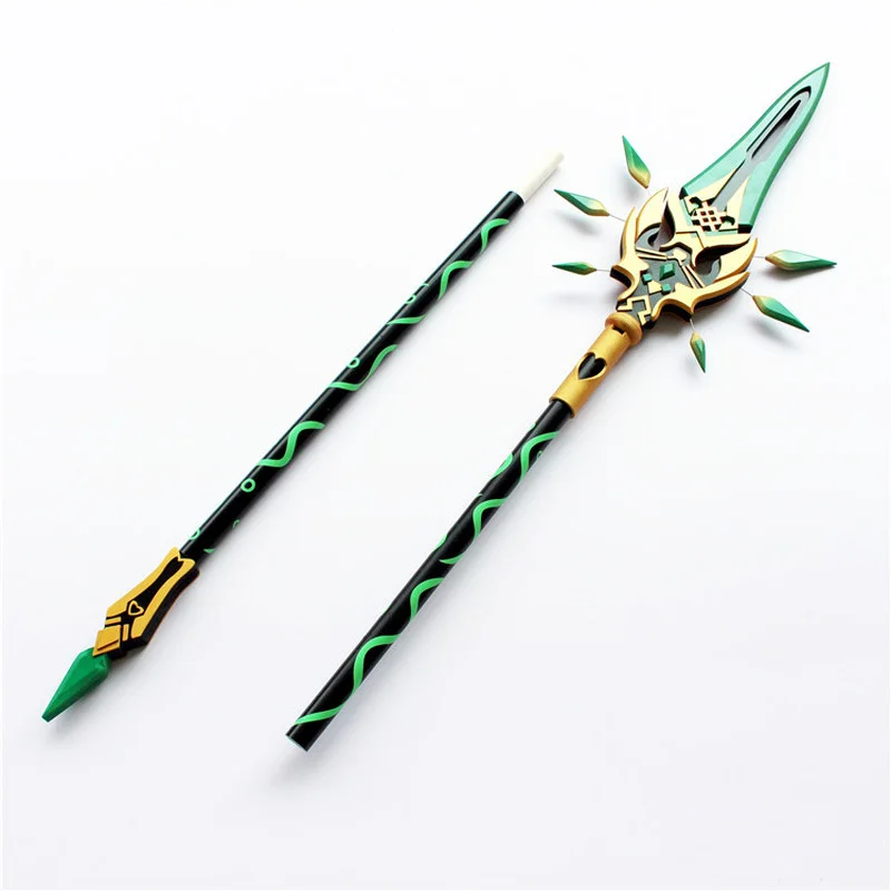 Genshin Impact Xiao Props Primordial Jade Winged-Spear Halloween Carnival Weapons Christmas Fancy Party Costumes Accessories
Genshin Impact Xiao Props Primordial Jade Winged-Spear Halloween Carnival Weapons Christmas Fancy Party Costumes Accessories