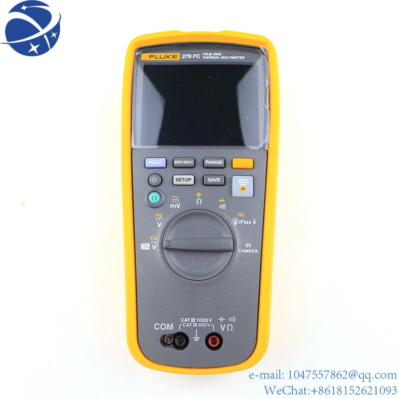 Yun YiFLU*KE 279FC True Rms Thermal Imaging Multimeter IFlex Color Digital High-precision Electrician
Yun YiFLU*KE 279FC True Rms Thermal Imaging Multimeter IFlex Color Digital High-precision Electrician
