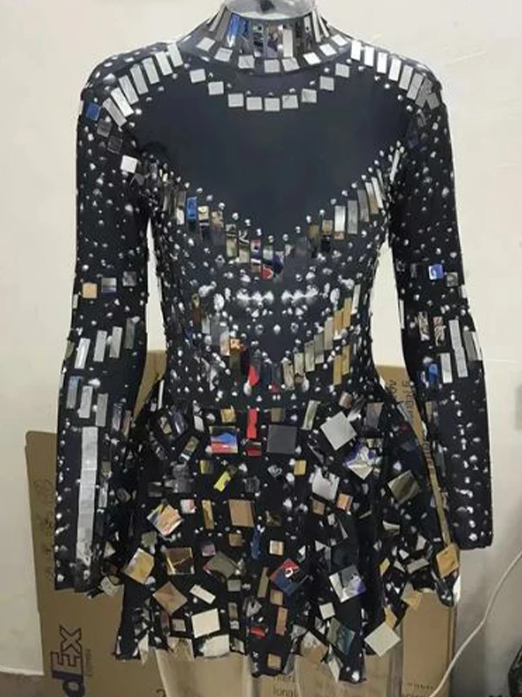 High Quality Sequin Elastic Long Sleeved Dress Mini Short Skirt 2023 New Fashionable Women'S Clothing
High Quality Sequin Elastic Long Sleeved Dress Mini Short Skirt 2023 New Fashionable Women'S Clothing