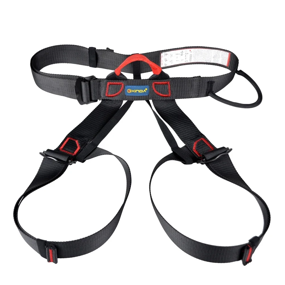 Outdoor Harness Sports Rock Climbing Half-Body Harness Waist Support Safety Belt Aerial Survival Mountain Tools
Outdoor Harness Sports Rock Climbing Half-Body Harness Waist Support Safety Belt Aerial Survival Mountain Tools