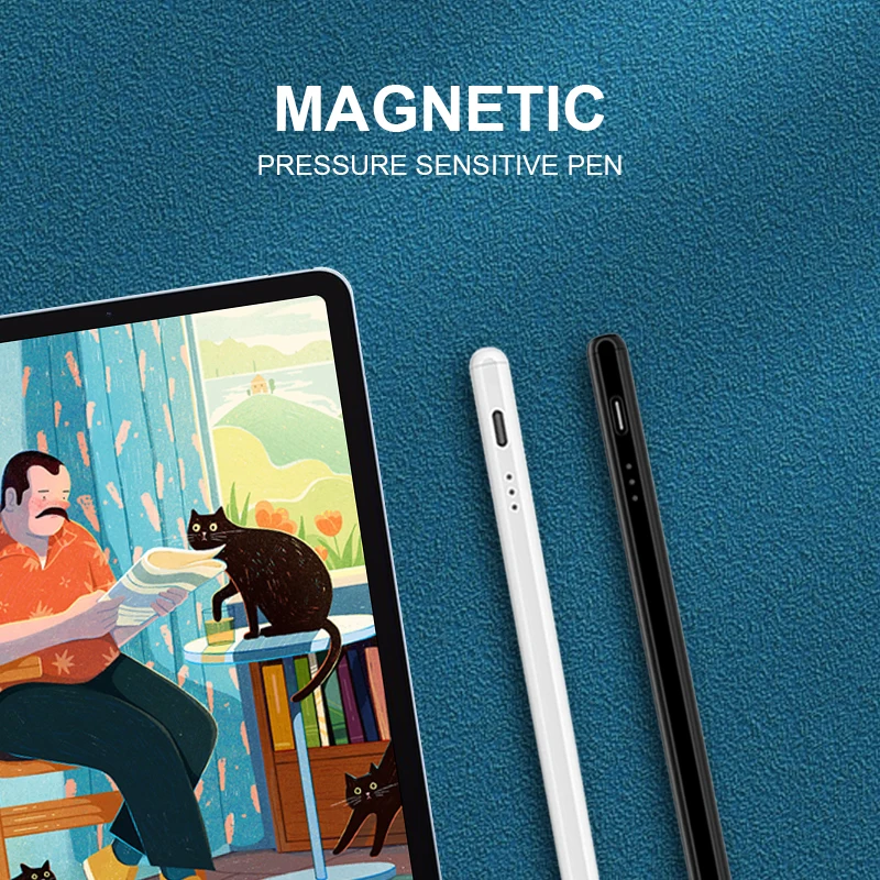 COTECI Magnetic Baroclinic Drawing Pen Stylus Applicable 2018 Or 2019 Models Above IPad Model Stylus For All Screens Accessories
COTECI Magnetic Baroclinic Drawing Pen Stylus Applicable 2018 Or 2019 Models Above IPad Model Stylus For All Screens Accessories