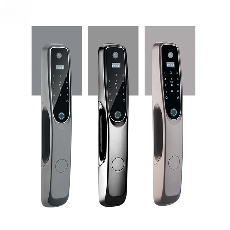 S907MAX New Available Fingerprint Lock APP Password RFID Card Smart Electronic With 2 Screen Door Locks
S907MAX New Available Fingerprint Lock APP Password RFID Card Smart Electronic With 2 Screen Door Locks