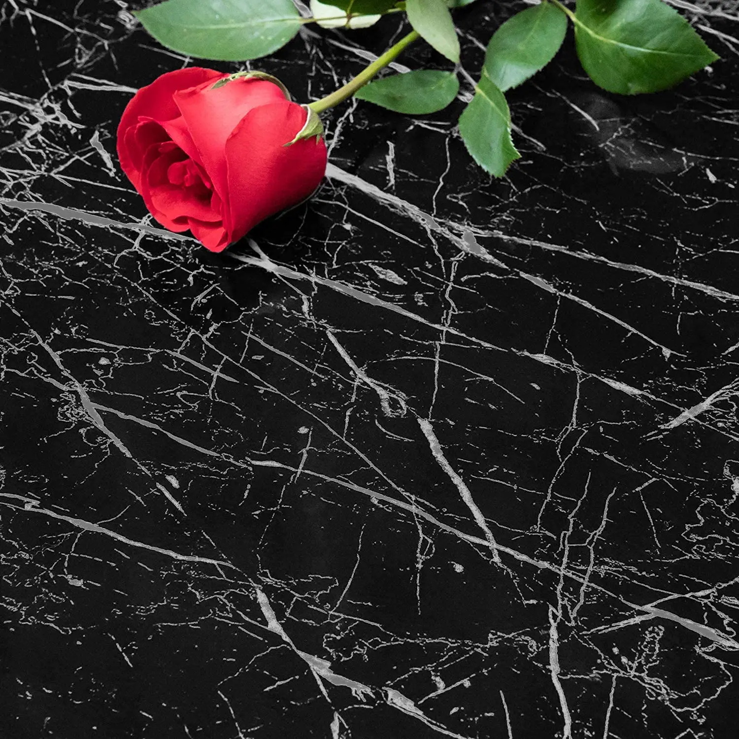 Washable Self-Adhesive Vinyl Adhesive For Kitchen Countertop Wallpaper Decorative Sticker Furniture Black Marble Cabinet Door 40
Washable Self-Adhesive Vinyl Adhesive For Kitchen Countertop Wallpaper Decorative Sticker Furniture Black Marble Cabinet Door 40