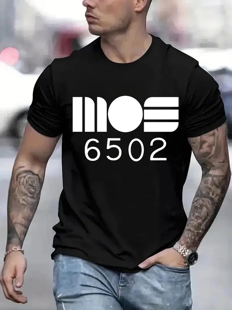 Funny 6502 8-bit CPU Print T-Shirt Oversized Casual T Shirt Clothing Mens Tops Tees Short Sleeve Harajuku Fashion Tees Clothing
Funny 6502 8-bit CPU Print T-Shirt Oversized Casual T Shirt Clothing Mens Tops Tees Short Sleeve Harajuku Fashion Tees Clothing