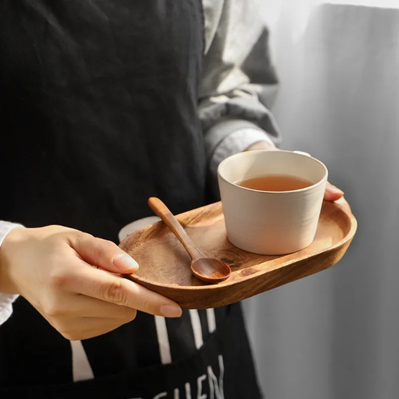 Handmade Wooden Plate Oval Tray Practical Dim Sum Fruit Plate Afternoon Tea Coffee Home Decorate Supplies Cup Storage Plate
Handmade Wooden Plate Oval Tray Practical Dim Sum Fruit Plate Afternoon Tea Coffee Home Decorate Supplies Cup Storage Plate