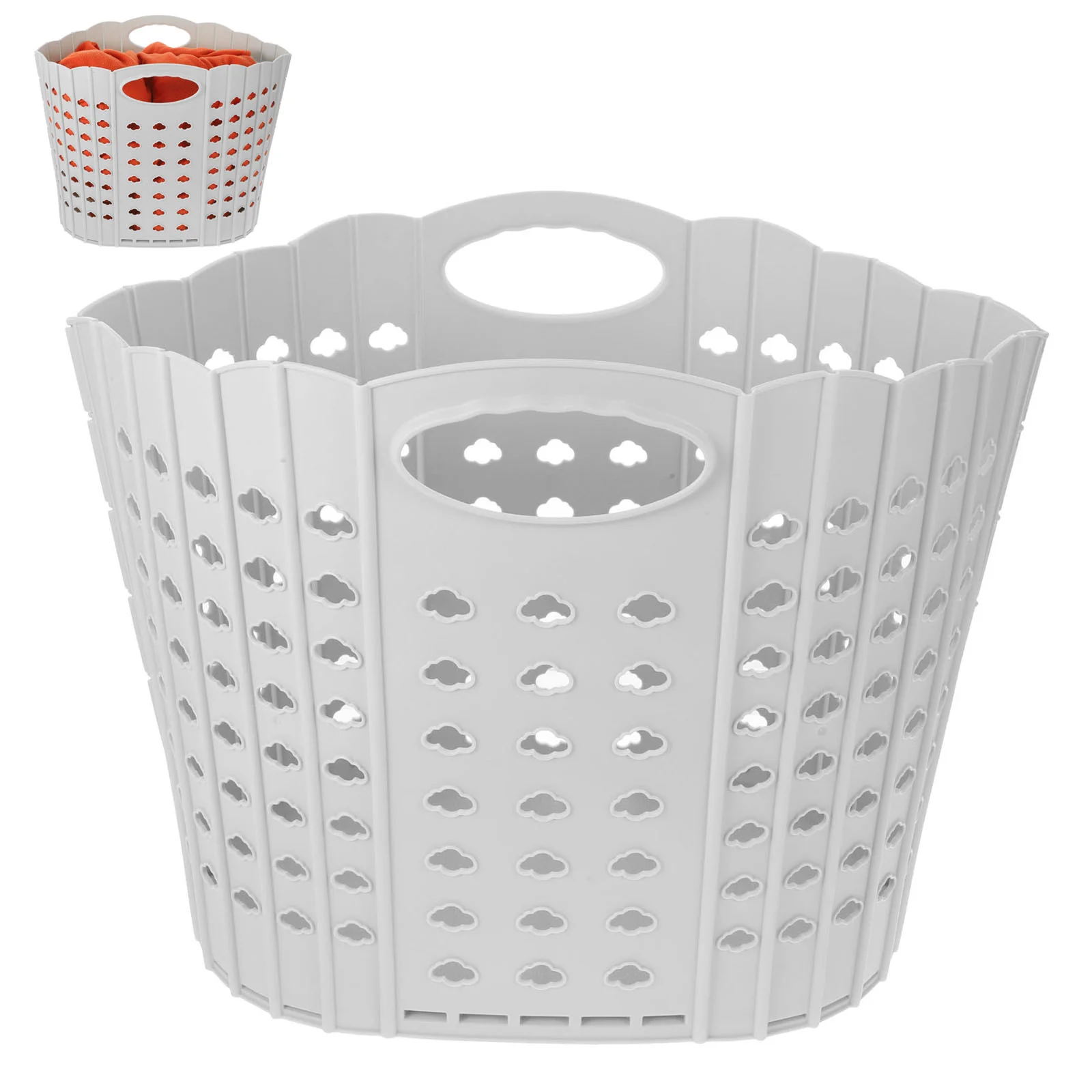 Folding Portable Dirty Clothes Basket Laundry Hamper for Kids Sundries Container Pp Storage Holder
Folding Portable Dirty Clothes Basket Laundry Hamper for Kids Sundries Container Pp Storage Holder