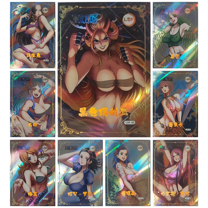 Anime ONE PIECE Rare LSP CR UR SSR Reflections Flash Cards Uta Hancock Yamato Toys for boys Collectible Cards Birthday Gifts
Anime ONE PIECE Rare LSP CR UR SSR Reflections Flash Cards Uta Hancock Yamato Toys for boys Collectible Cards Birthday Gifts