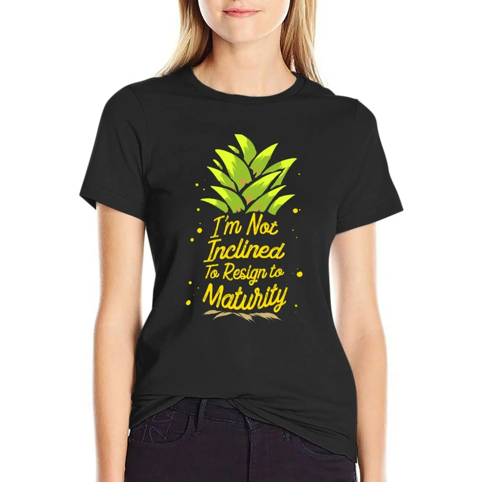 I'm Not Inclined To Resign To Maturity T-Shirt T-Shirt Woman clothing oversized workout shirts for Women Women clothing
I'm Not Inclined To Resign To Maturity T-Shirt T-Shirt Woman clothing oversized workout shirts for Women Women clothing