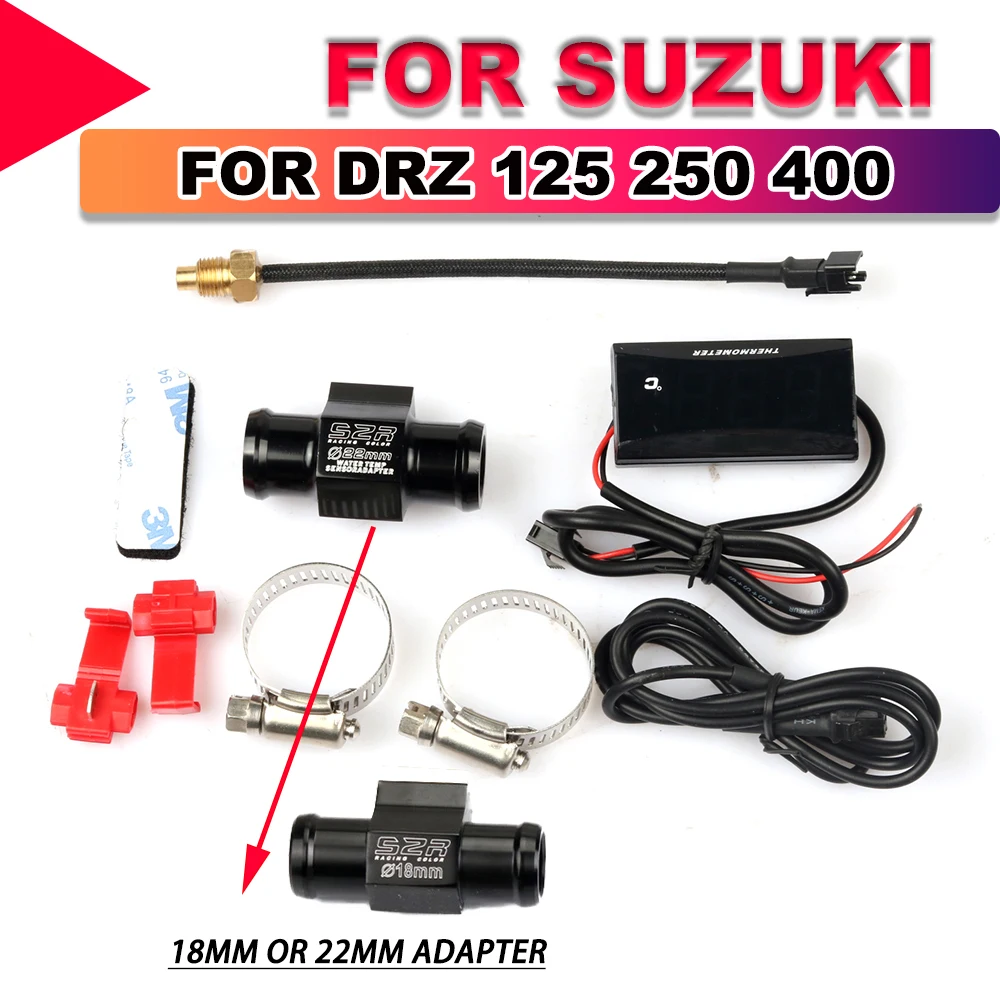 2023 New Style 0-150°C Water Temperature Meter For Suzuki DRZ 125 250 400 Waterproof Mini Water Temperature Meter Red LED Meter
2023 New Style 0-150°C Water Temperature Meter For Suzuki DRZ 125 250 400 Waterproof Mini Water Temperature Meter Red LED Meter
