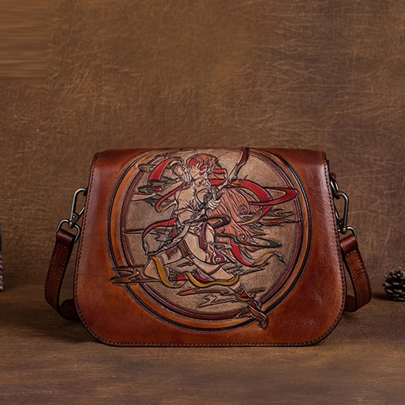 Women Genuine Leather Handbag Crossbody Shoulder Messenger Bag Vine Female Lady Embossed Retro Small Top Handle Tote Bags
Women Genuine Leather Handbag Crossbody Shoulder Messenger Bag Vine Female Lady Embossed Retro Small Top Handle Tote Bags