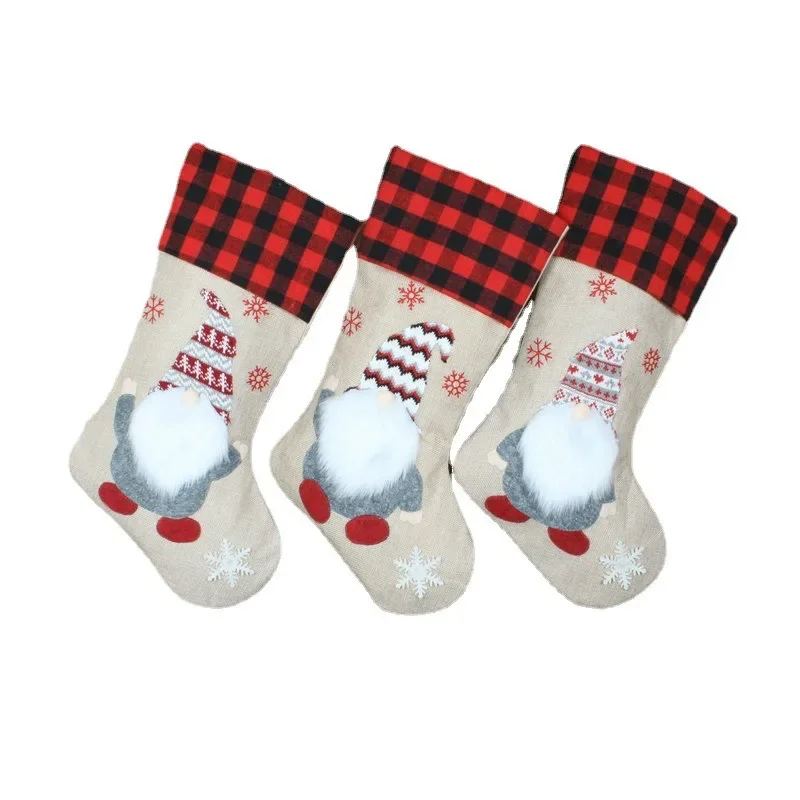 Christmas Gift Children's Leg Warmers Computer Embroidered Faceless Christmas Socks Decorated Fireplace Socks Eyeless Old Man
Christmas Gift Children's Leg Warmers Computer Embroidered Faceless Christmas Socks Decorated Fireplace Socks Eyeless Old Man