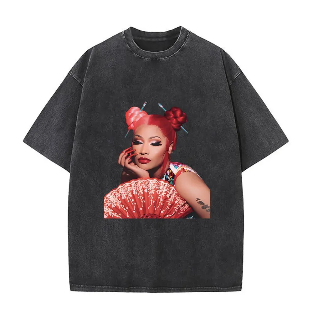 Rapper Nicki Minaj Red Ruby Da Sleeze Print T-shirt Men Women Hip Hop Oversized Vintage Washed Tshirt Male Casual Harajuku Tees
Rapper Nicki Minaj Red Ruby Da Sleeze Print T-shirt Men Women Hip Hop Oversized Vintage Washed Tshirt Male Casual Harajuku Tees