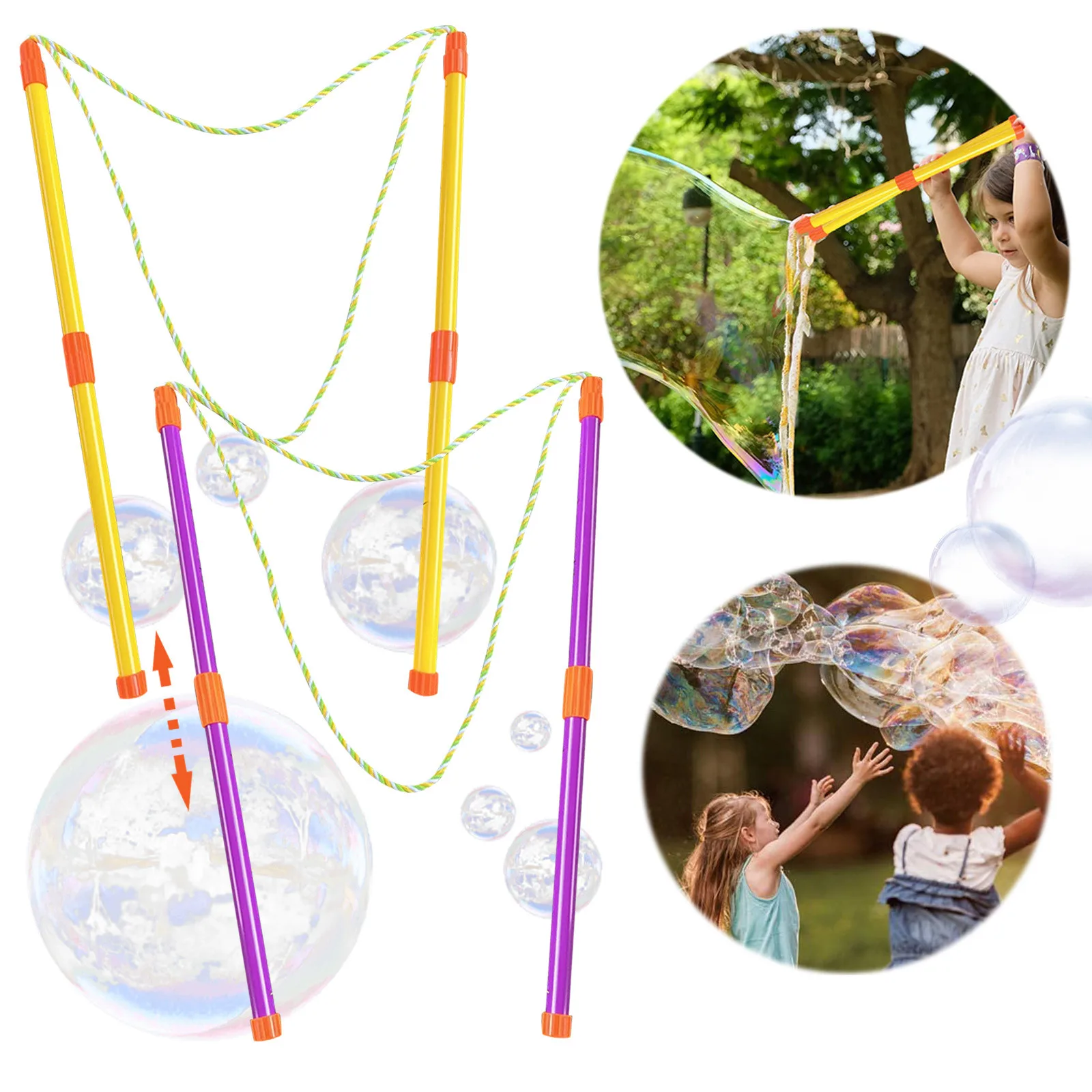 Bubble Blowing Toys Outdoor Enormous Bubbles Toys Kids Boy Girl Garden Toy Creative Big Bubble Stick Bubble Circle Toys Gift
Bubble Blowing Toys Outdoor Enormous Bubbles Toys Kids Boy Girl Garden Toy Creative Big Bubble Stick Bubble Circle Toys Gift