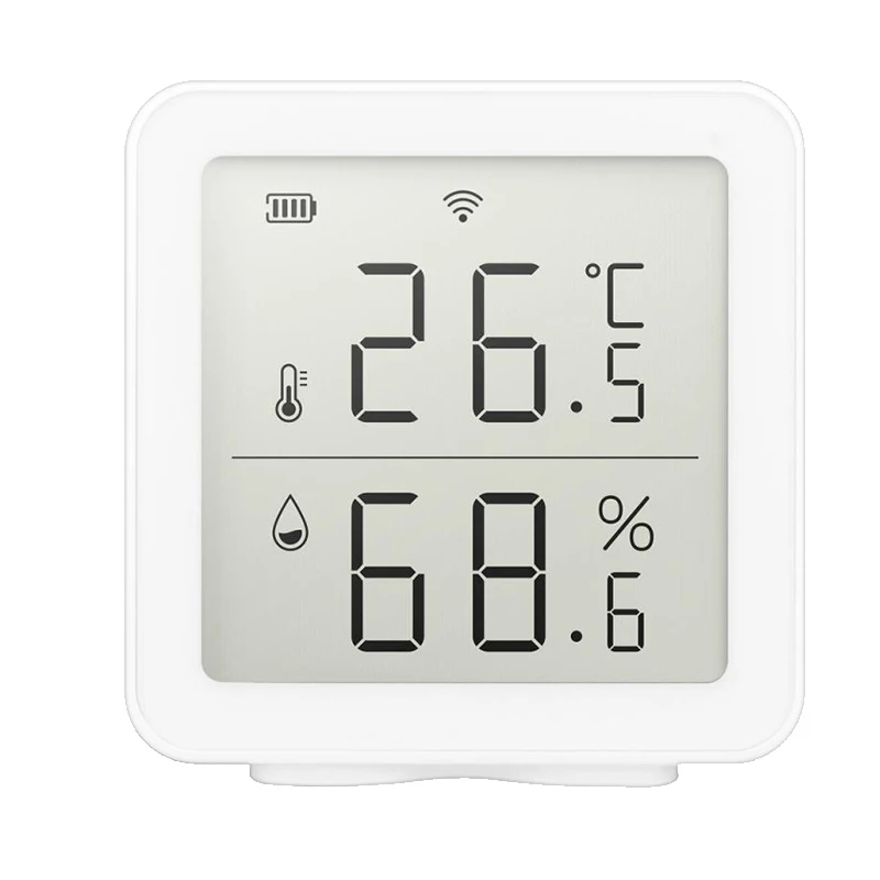 

Розничная продажа, 1 шт., Wi-Fi датчик температуры и влажности, комнатный гигрометр, термометр для Alexa Google Home