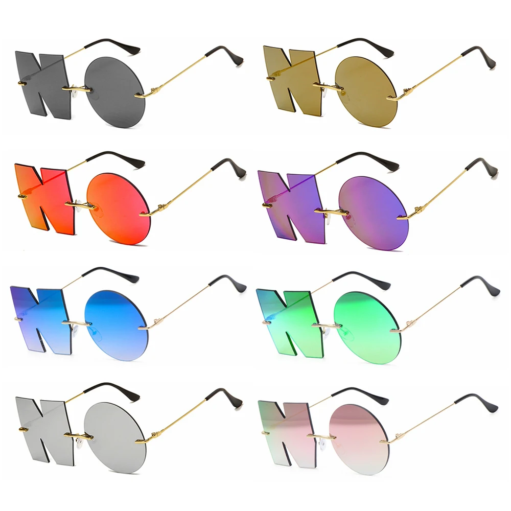 Party Eyewear UV400 Streetwear Women Sun Glasses Letter NO Sunglasses Ladies Shades Trend
Party Eyewear UV400 Streetwear Women Sun Glasses Letter NO Sunglasses Ladies Shades Trend