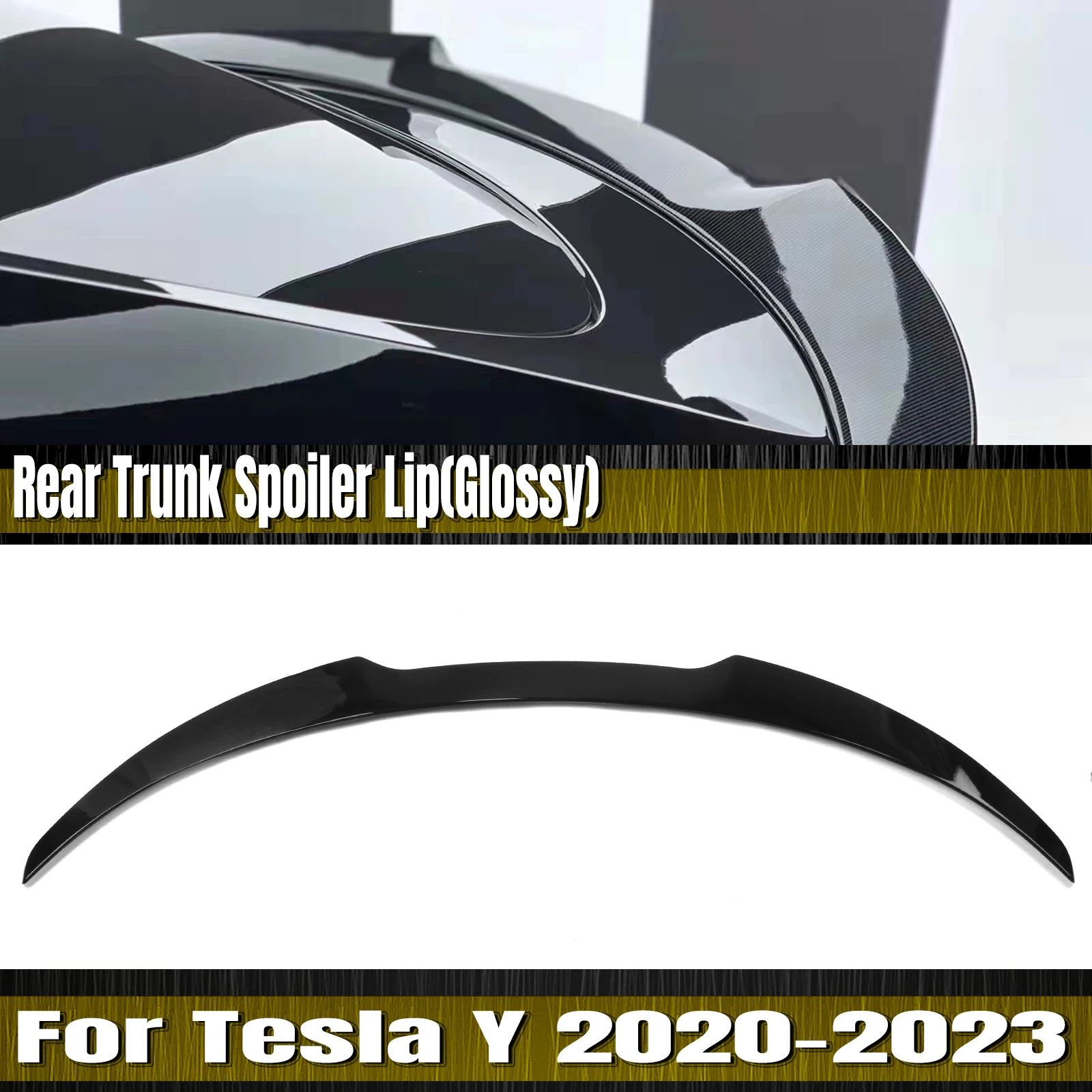 Rear Spoiler Wing Car Flap Canard Decklid Trim Trunk Lid Splitter Lip For Tesla Model Y 2020 2021 2022 2023
Rear Spoiler Wing Car Flap Canard Decklid Trim Trunk Lid Splitter Lip For Tesla Model Y 2020 2021 2022 2023