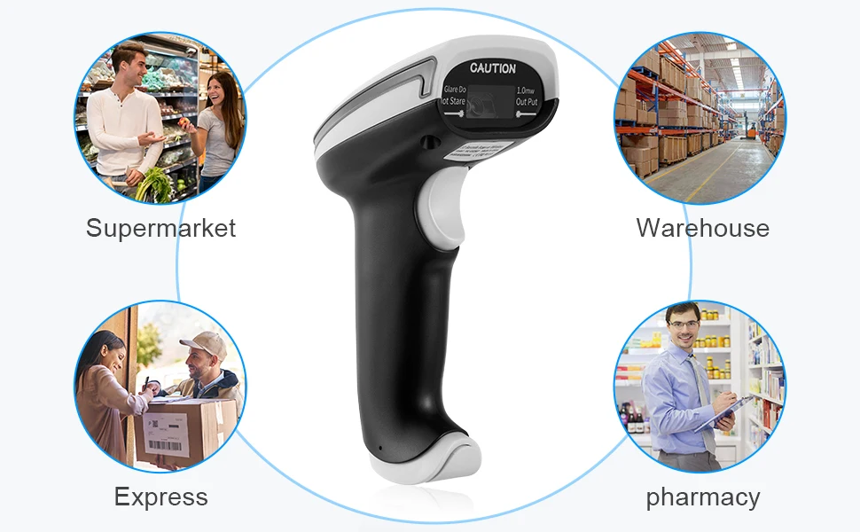 Handheld 2D Barcode Scanner USB QR Code Scanner Wired Automatic 1D 2D&PDF417 Data Matrix Bar Code Reader Plug and Play 23 Handheld 2D Barcode Scanner USB QR Code Scanner Wired Automatic 1D 2D&PDF417 Data Matrix Bar Code Reader Plug and Play 17