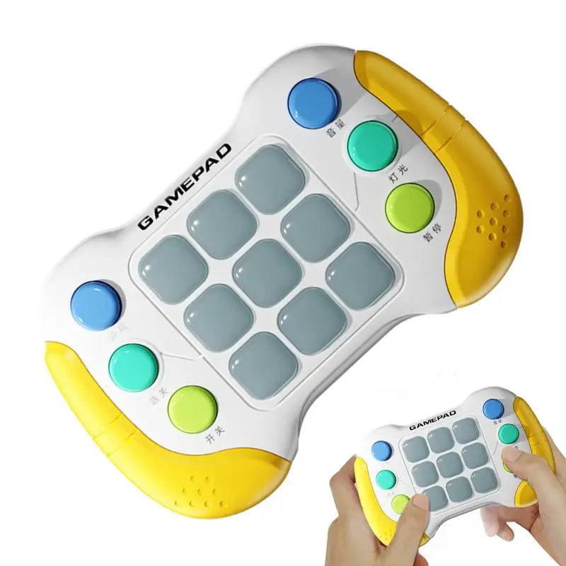 Memory Game Toy Pop Quick Push Game Machine Electronic Pop Light Quick Push Game For Adult Child Fidget Toys Christmas Gifts Toy
Memory Game Toy Pop Quick Push Game Machine Electronic Pop Light Quick Push Game For Adult Child Fidget Toys Christmas Gifts Toy