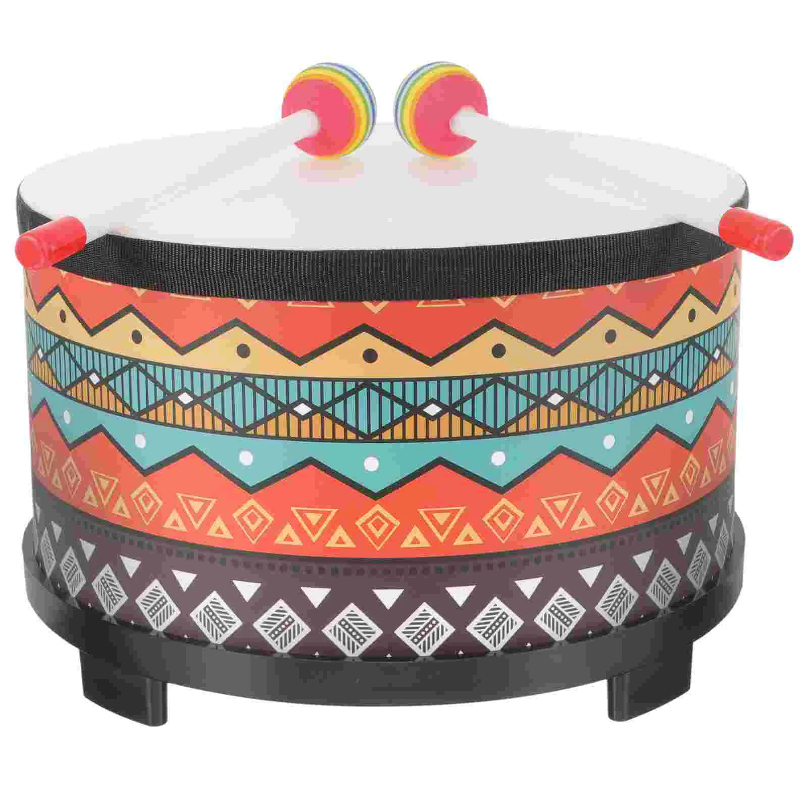Orff Children'S Percussion Instrument Snare Drum Drummer Pat Drum Cartoon Earth Drum (Includes Of Hammers)
Orff Children'S Percussion Instrument Snare Drum Drummer Pat Drum Cartoon Earth Drum (Includes Of Hammers)