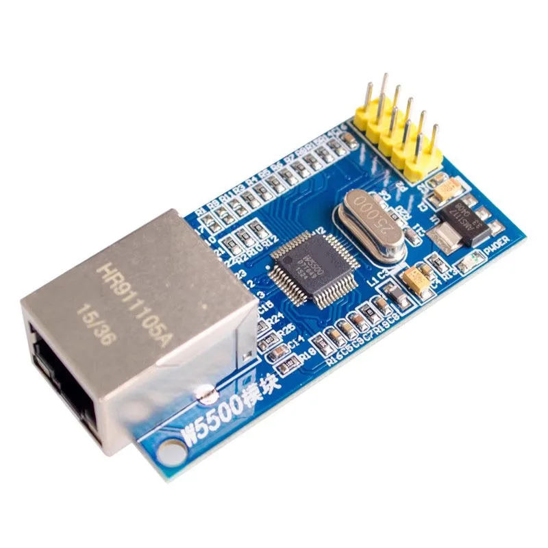 1~50Pcs Network Module W5500 Full Hardware TCP/IP Protocol Stack Ethernet 51/STM32 Microcontroller
1~50Pcs Network Module W5500 Full Hardware TCP/IP Protocol Stack Ethernet 51/STM32 Microcontroller
