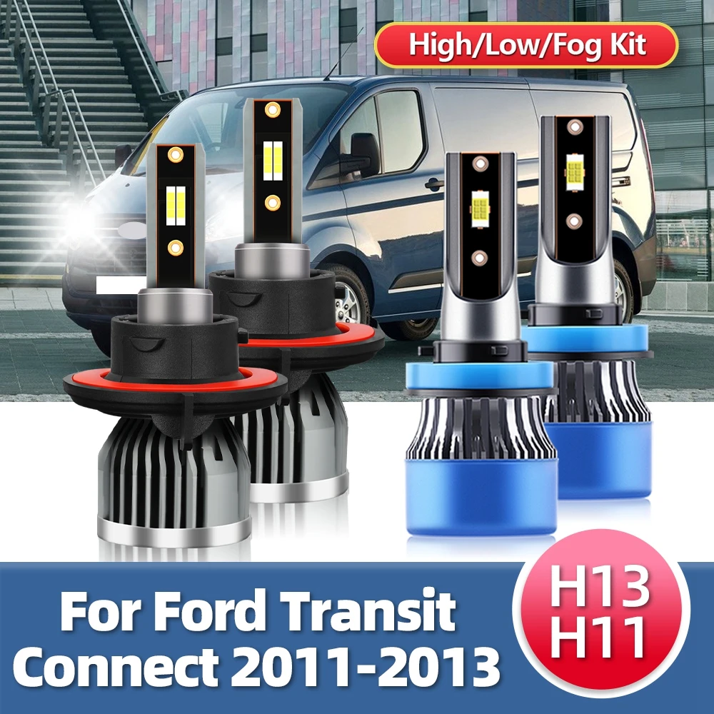 LSlight Car Headlight LED Bulb Lights 16000LM Turbo Lampada Headlamps 12V Fog Lamp Fit For Ford Transit Connect 2011 2012 2013
LSlight Car Headlight LED Bulb Lights 16000LM Turbo Lampada Headlamps 12V Fog Lamp Fit For Ford Transit Connect 2011 2012 2013
