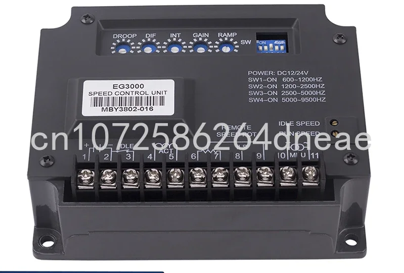 

EG3000 Governor Board Diesel Generator Set Engine Automatic Electronic Governor EG2000 Speed Controller