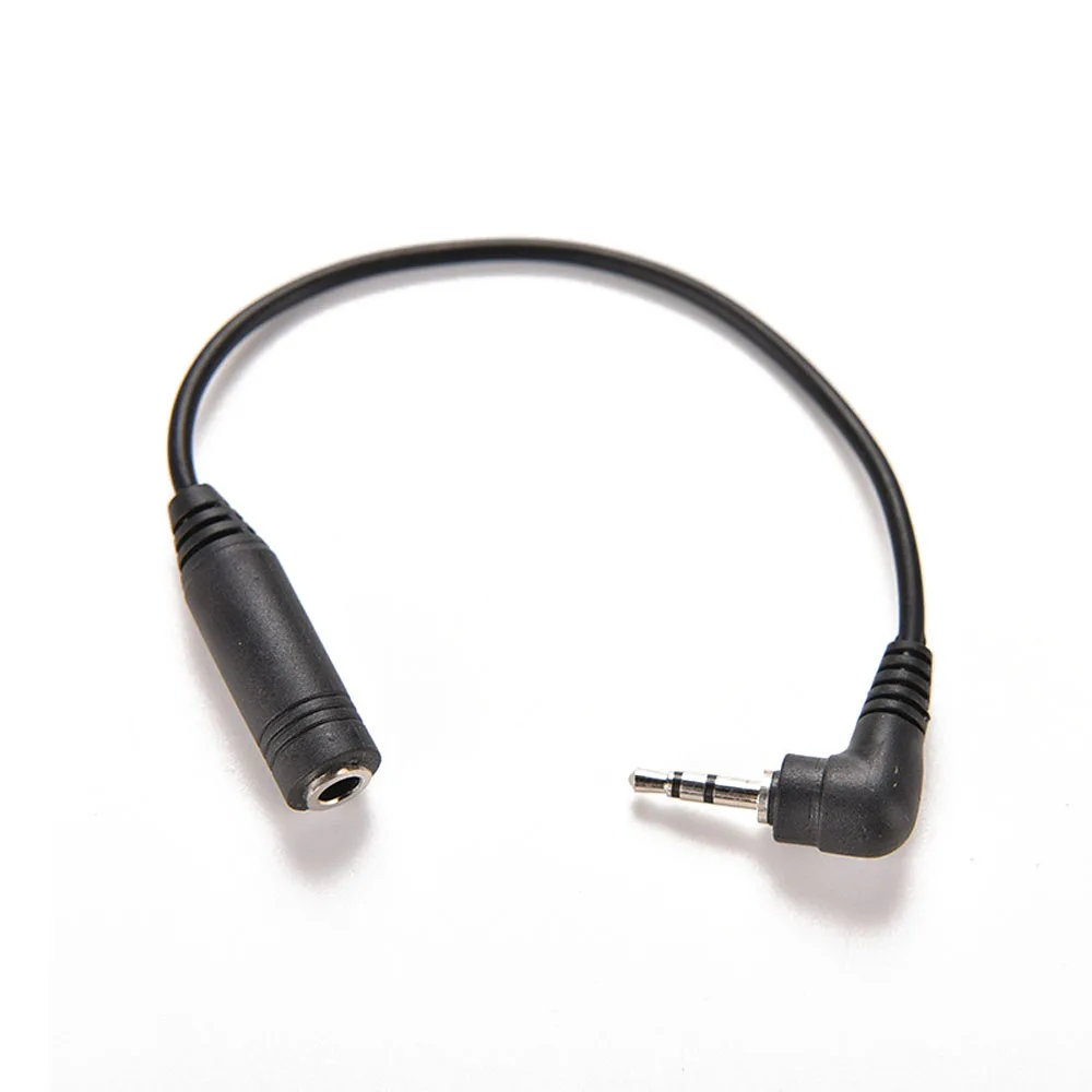 2.5mm Right Angle Male Plug to 3.5mm Female Jack Stereo AUX Audio Socket DC Power Adapter Cable 15cm Length for Phone Headset
2.5mm Right Angle Male Plug to 3.5mm Female Jack Stereo AUX Audio Socket DC Power Adapter Cable 15cm Length for Phone Headset
