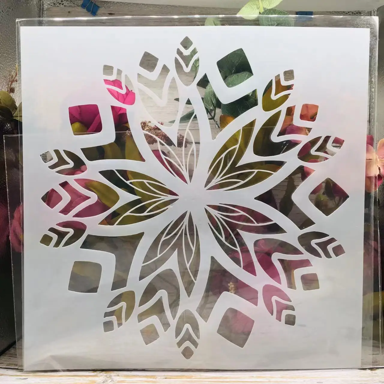 30*30cm Big Geometry DIY Layering Stencils Wall Painting Scrapbook Coloring Embossing Album Decorative Template
30*30cm Big Geometry DIY Layering Stencils Wall Painting Scrapbook Coloring Embossing Album Decorative Template
