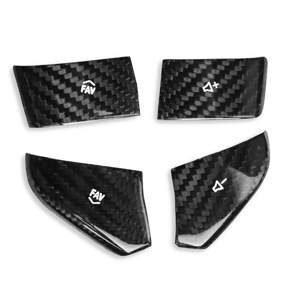 Button Cover Trim Steering Wheel 4PCS Black Button Cover Trim Car Decor Carbon Fiber For Corvette C8 2020-2023
Button Cover Trim Steering Wheel 4PCS Black Button Cover Trim Car Decor Carbon Fiber For Corvette C8 2020-2023