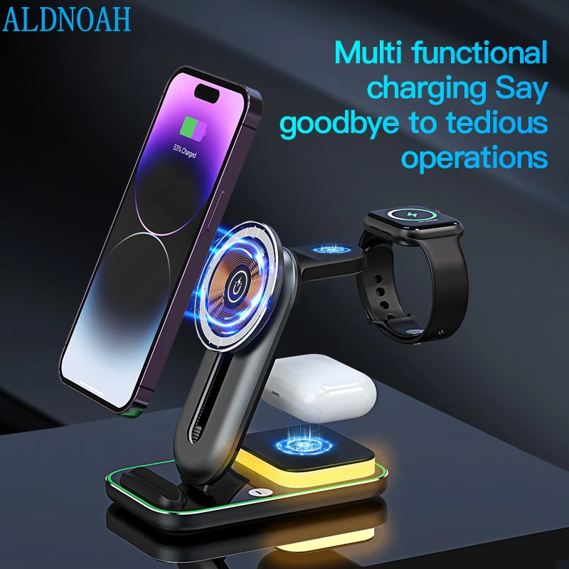 15W 3 in 1 Wireless Charger for iPhone 14 13 12 11 8 Pro Max XR XS X 8 for Apple iWatch 8 7 SE Airpirpods Pro 2 Charging Station
15W 3 in 1 Wireless Charger for iPhone 14 13 12 11 8 Pro Max XR XS X 8 for Apple iWatch 8 7 SE Airpirpods Pro 2 Charging Station