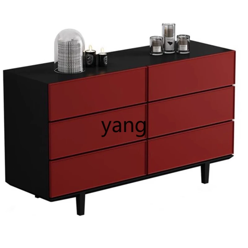 

L'm'm New Italian Paint Chest of Six Drawers Modern Minimalist Sideboard Cabinet Personalized Bedroom Locker