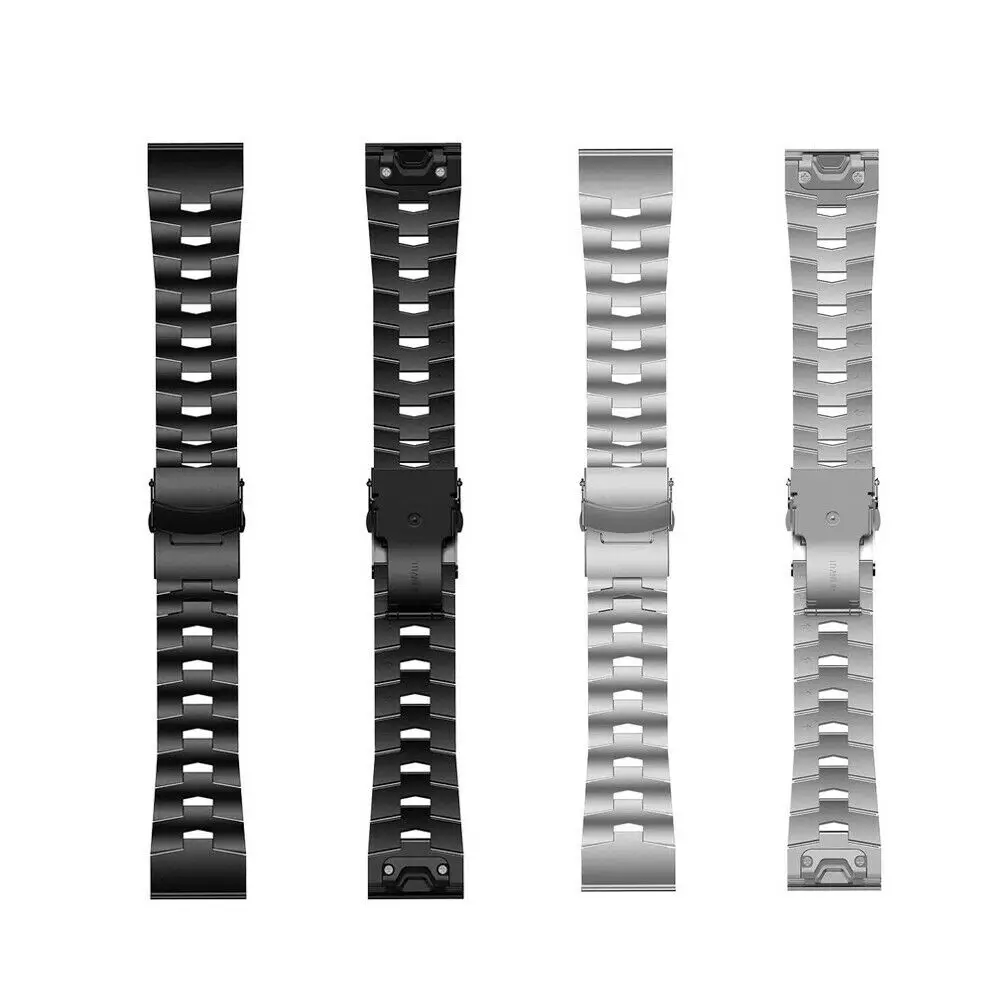 22mm 26mm Titanium Steel Watch Band WristStrap For Garmin Fenix 6 6X 5 5X 3 Watch Accessories Metal Easyfit Watchband Bracelet
22mm 26mm Titanium Steel Watch Band WristStrap For Garmin Fenix 6 6X 5 5X 3 Watch Accessories Metal Easyfit Watchband Bracelet