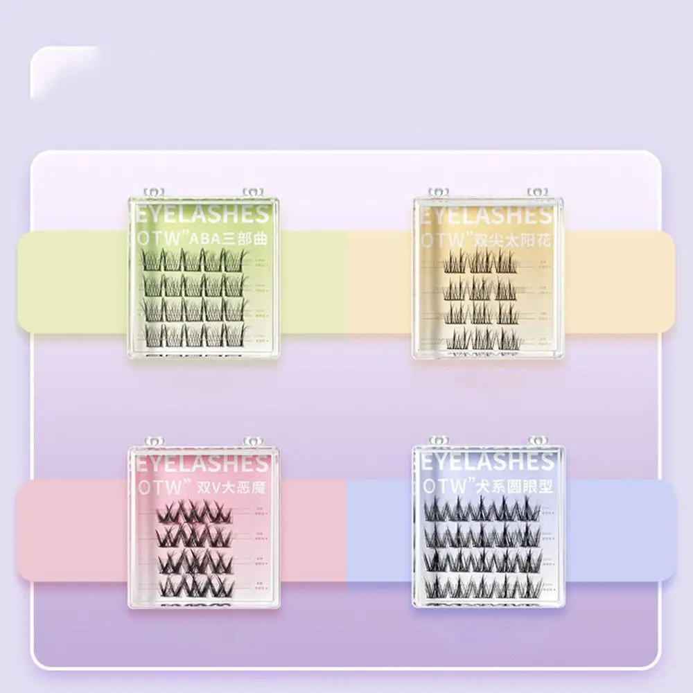 Segmented Manga Lashes Self-adhesive Natural Simulation Little Devil False Eyelashes Trilogy Eye Extension Long Eyes Wide Stem
Segmented Manga Lashes Self-adhesive Natural Simulation Little Devil False Eyelashes Trilogy Eye Extension Long Eyes Wide Stem