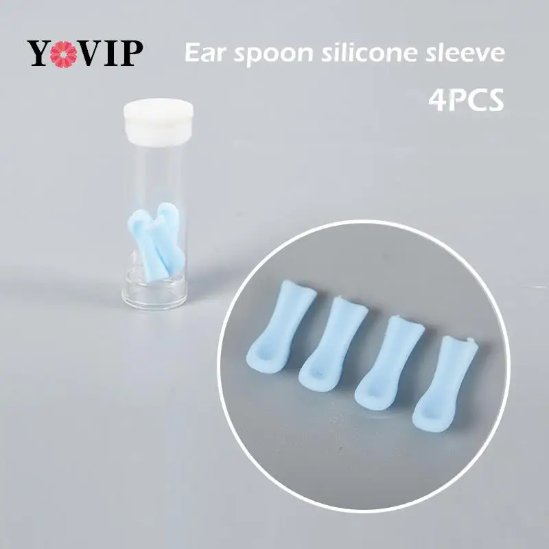 4Pcs/Box Ear Wax Remover Ear Cleaner Spoon Soft Silicone Cover Head Non-slip Ear Cleaning Kit Ear Pick Earpicks
4Pcs/Box Ear Wax Remover Ear Cleaner Spoon Soft Silicone Cover Head Non-slip Ear Cleaning Kit Ear Pick Earpicks
