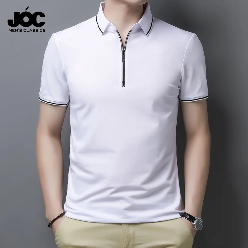 Summer men's short sleeved solid embroidered POLO casual short sleeved POLO top men's T-shirt
Summer men's short sleeved solid embroidered POLO casual short sleeved POLO top men's T-shirt