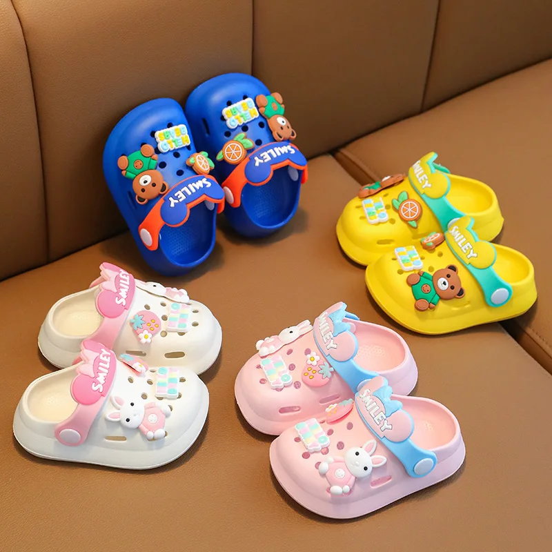 Cartoon Children's Slippers Kids Summer Beach Sandals Girls Home Slippers Toddler Anti-Slip Indoor Slides Child Garden Shoes
Cartoon Children's Slippers Kids Summer Beach Sandals Girls Home Slippers Toddler Anti-Slip Indoor Slides Child Garden Shoes