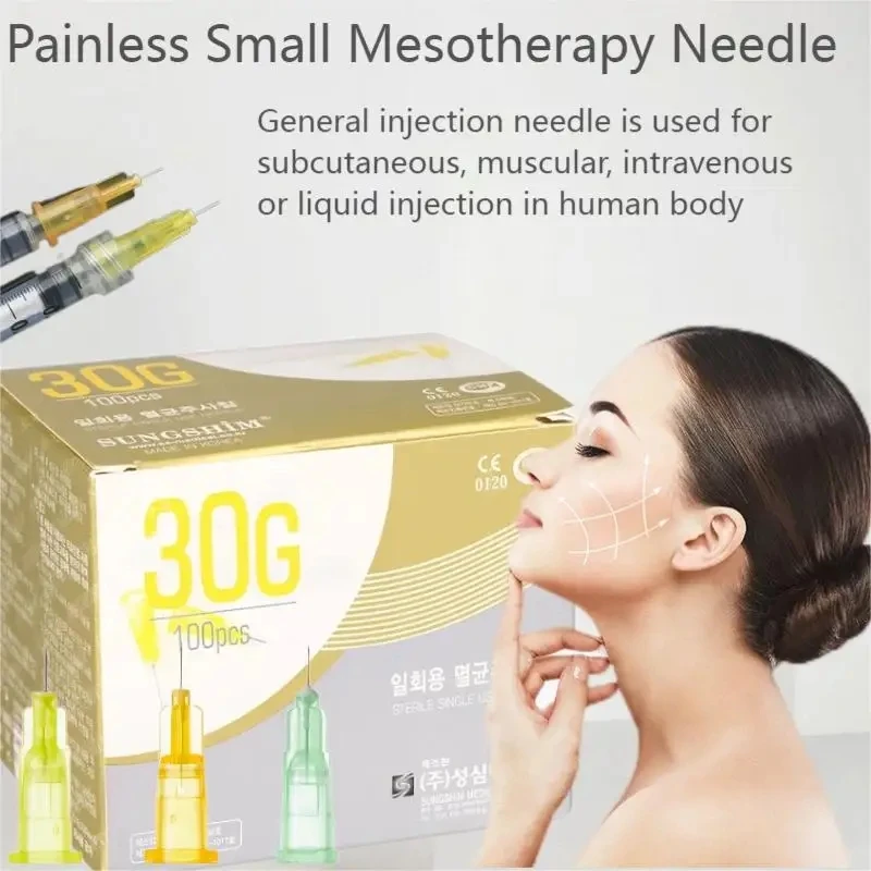 100pcs Painless small needle painless beauty ultrafine 32G 4mm , 6mm,13mm syringes Korean Needles Eyelid Tools tattoo Tool
100pcs Painless small needle painless beauty ultrafine 32G 4mm , 6mm,13mm syringes Korean Needles Eyelid Tools tattoo Tool