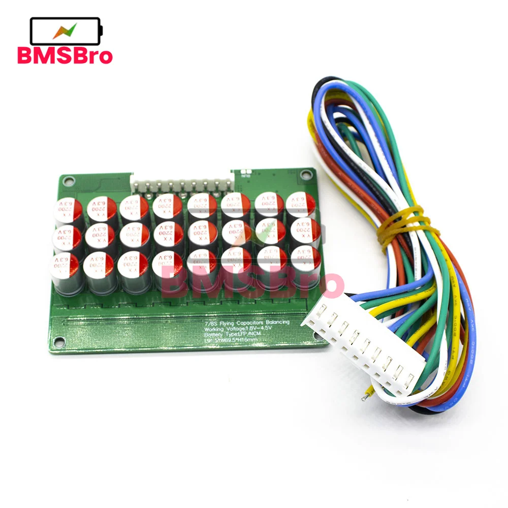 8S 5A capacitor active balancer lithium battery balance plate Lifepo4 lithium titanate battery balancer
8S 5A capacitor active balancer lithium battery balance plate Lifepo4 lithium titanate battery balancer