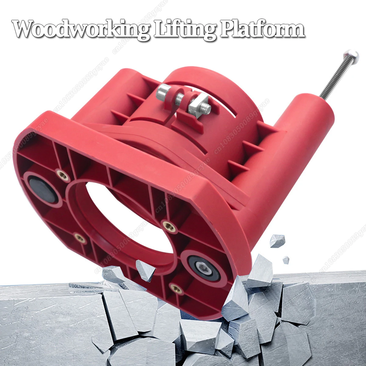 Router Lift Table Woodworking Lifting Platform Stand Support Max.46mm Lifting for 63.8-65.5mm Trimming Slotting Machine Red
Router Lift Table Woodworking Lifting Platform Stand Support Max.46mm Lifting for 63.8-65.5mm Trimming Slotting Machine Red