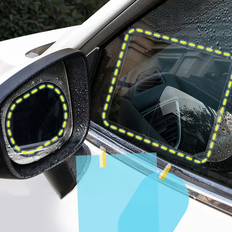 Car Mirror Rain-proof Film Universal Car Rearview Mirror Waterproof Film Window Glass Clear Anti-Fog Anti-reflective Sticker
Car Mirror Rain-proof Film Universal Car Rearview Mirror Waterproof Film Window Glass Clear Anti-Fog Anti-reflective Sticker